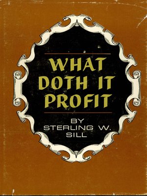 cover image of What Doth It Profit